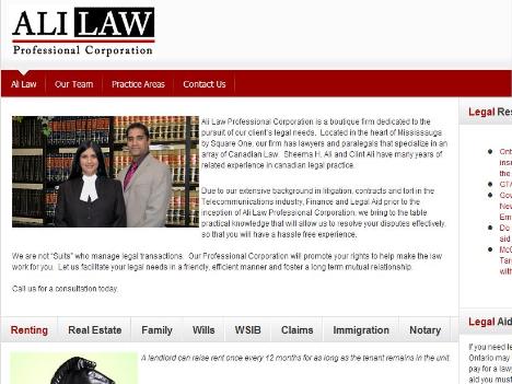 Ali Law Professional Corporation