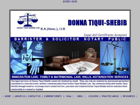 Donna Tiqui-Shebib Law