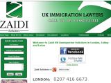Immigration Lawyers London - Zaidi Solicitors